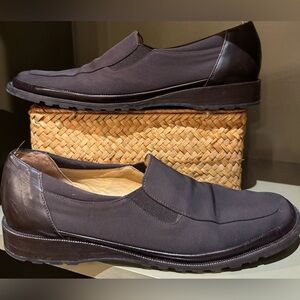 Rangoni Firenze Brown Leather Slip On Loafers Comfort Italy Womens 9M